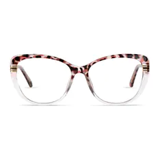 Cat-eye Pink/Tortoiseshell Eyeglasses